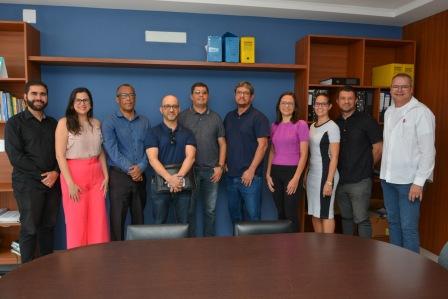 Equipe da Prefeitura de Guanambi e da Secretaria da Transparência de Vitória da Conquista trocam experiências sobre o Siafic