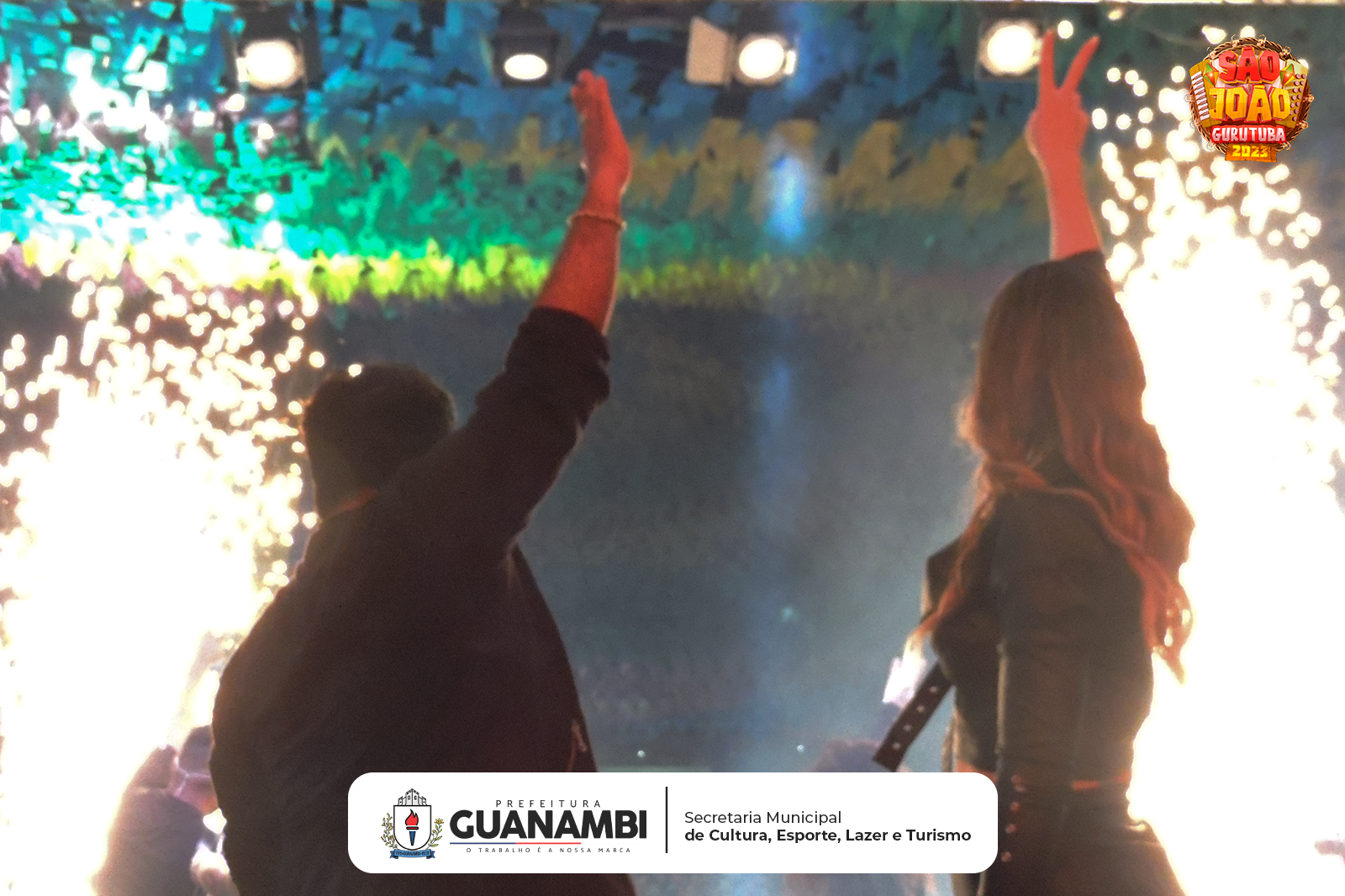 São João do Gurutuba: início do concurso de quadrilhas e muito forró em sua segunda noite