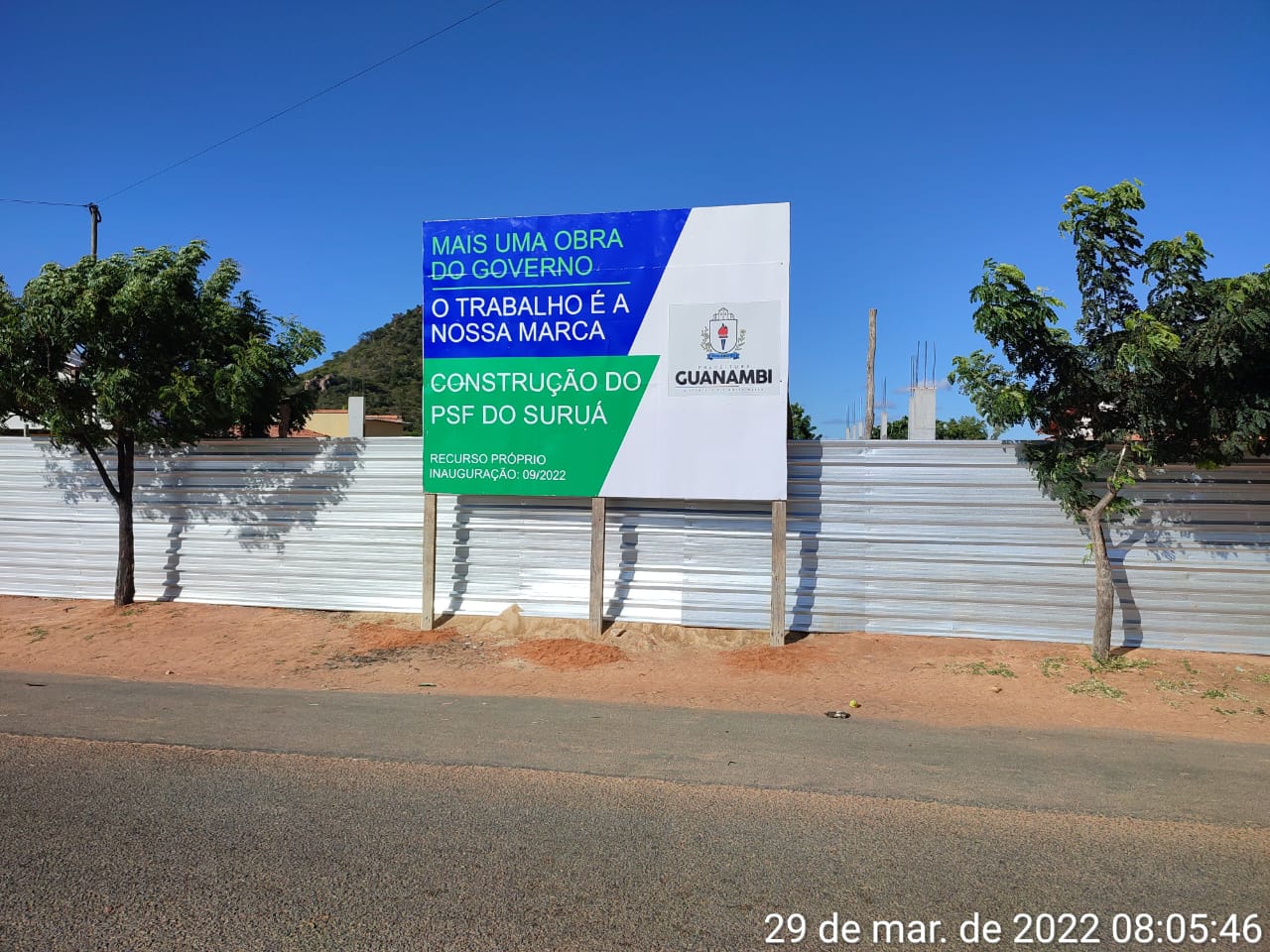 CONSTRUÇÃO DO PSF DA COMUNIDADE RURAL DO SURUÁ